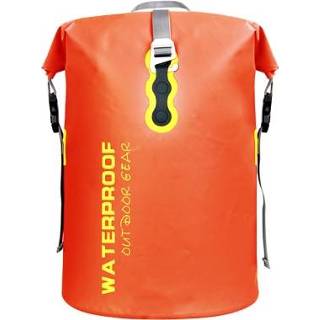 👉 Waterdichte rugzak oranje active 30L Sports Outdoor Rafting Bag Opvouwbare (oranje)