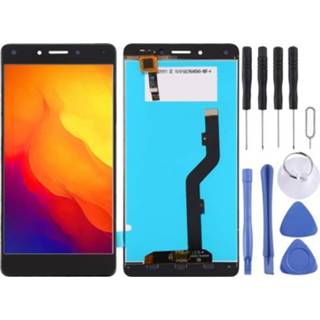 👉 Digitizer zwart active Lcd-scherm en volledige montage voor Tecno Infinix Zero 4 X555 (zwart)