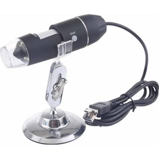 👉 Microscoop active USB-vergrootglas HD 0,3 MP beeldsensor 2560x1920P USB digitale met 8 LED's en professionele standaard