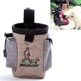 👉 Heuptas active Pet Training Outdoor Multifunctionele Snackzak Dierbenodigdheden (Gember)