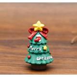 👉 Kleine decoratie hars active 5 STKS Creatieve Kerst Familie Ambachtelijke Cartoon Leuke Kerstcadeau Taart Gift (Kerstboom)
