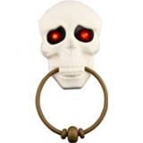 👉 Deurbel active Halloween gloeiende klinkende horror rekwisieten deur opknoping schedel decoratie