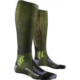 👉 Hard loop sokken bruin uniseks X-Socks - Marathon Helix Retina Hardloopsokken maat 45-47, 7613418025836