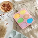 👉 Bakvorm roze siliconen active 6 STKS DIY met Cartoon Vis Vorm Cake Ijs Schimmel Huishoudelijke Bakken Tools (Roze)