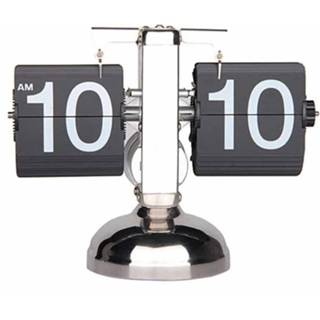 👉 Klok metalen active Evenwichtige automatisch neerklapbare Desktop decoratieve met enkele houder
