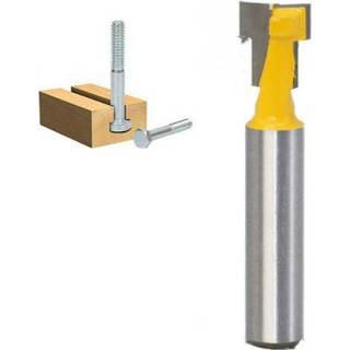 Sleutelgatfrees active Houtbewerkingsfrees met 8 handgrepen Fotolijst T-type aan de muur, afmeting: 8x3 / inch