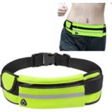 👉 Heuptas fluorescerend groen active 5 STKS Waterkokerzakken Buitensporten Mobiele telefoonzakken (fluorescerend groen)