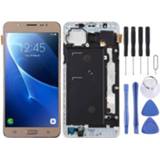 👉 Digitizer goud active TFT-materiaal LCD-scherm en volledige montage met frame voor Galaxy J7 (2016) / J710F (goud)