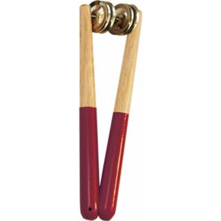 👉 Rattlesnake Crotales Stick Hout Bordeaux 18 Cm