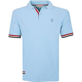 👉 Poloshirt polyester golf mannen male blauw Q1905 Polo shirt matchplay licht 8718383202172