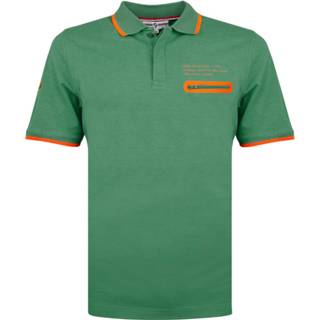 👉 Poloshirt polyester mannen male groen Q1905 Polo shirt zomerland hard 8718383200956