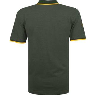 👉 Poloshirt groen mannen male polyester Q1905 Polo shirt zomerland donker 8718383200468