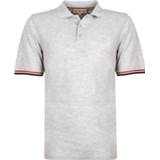 👉 Poloshirt polyester l mannen male grijs Q1905 Polo shirt bloemendaal licht 8718383180593 8718383180630