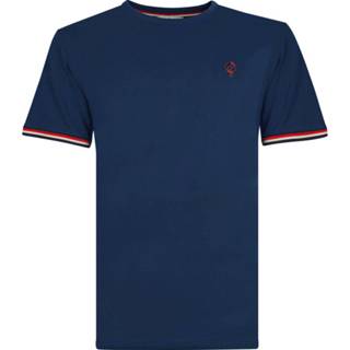 👉 Shirt marine katoen l t-shirts male blauw Q1905 T-shirt katwijk 8718383203735 8718383203773