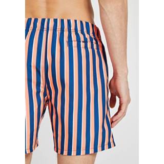 👉 Zwembroek oranje l male mannen Shiwi heren midi stripe neon orange 8720086159950