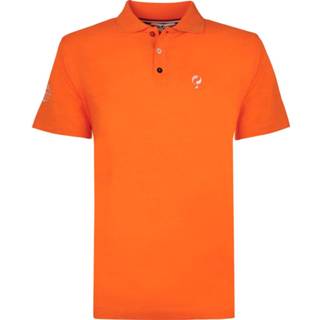 👉 Poloshirt polyester mannen male oranje Q1905 Polo shirt willemstad nl 8718383181545
