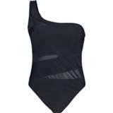 👉 Zwempak zwart vrouwen m Forplay - Asymetric Tech Mesh Swimsuit 4064854160095