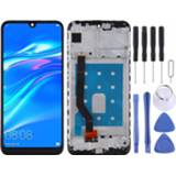 👉 Digitizer zwart active Lcd-scherm en volledige montage met frame voor Huawei Y7 Pro (2019) (zwart)