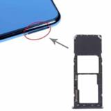 👉 Simkaarthouder zwart active + Micro SD-kaarthouder voor Galaxy A7 (2018) / A750F (zwart)