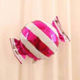 👉 Snoep rood rose active Aluminiumfolie Ballon Decoratie Feestdagen Aankleden Arrangement (Rose Red-Twill Candy)