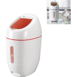 👉 Rijstkorrel roze active Huishoudelijke 10L Dosering Rijstvaten Insectbestendig Vochtbestendig Afdichting Verdikking Automatische Meergranen Opbergdoos (Roze)