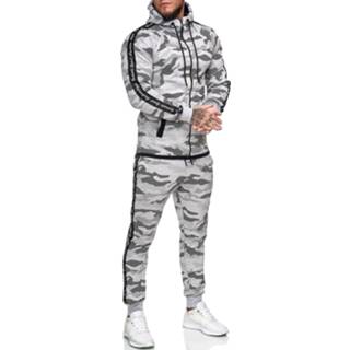 👉 Joggingpak l male grijs mannen One Redox Heren camouflage - 1011 7434256730719