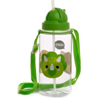 👉 Drinkfles met rietje 450ml - Cutiemals Dinosaurus 5055071763748