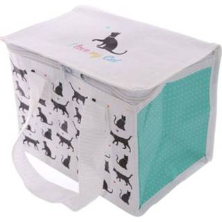 👉 Koeltas zwarte zwart Koeltas/lunchtas - I love my Cat Katten 5055071712821