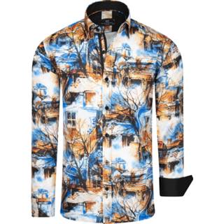 👉 Overhemd l male print Makrom London cream 7434624575522