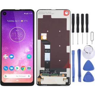 👉 Digitizer active LCD-scherm en volledige montage voor Motorola One Vision