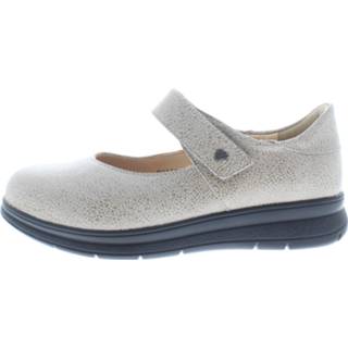 👉 Leer damesschoenen vrouwen beige FinnComfort Auxerre