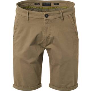 👉 Male bruin No Excess Short chino stretch garment dyed olive 8720151226822