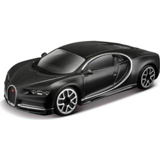 👉 Modelauto Bugatti Chiron 1:43 antraciet - speelgoed auto schaalmodel