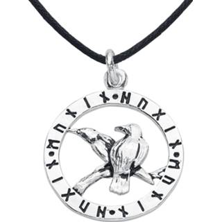 👉 Halsketting zilverkleurig mannen EtNox magic and mystic - Odins Raben 4251189271491