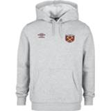 👉 Trui grijs mannen m gemêleerd West Ham United - Umbro Oh Hood met capuchon 5054488577733