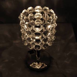 👉 Tafellamp kristal chroom Kristallen BACCARAT