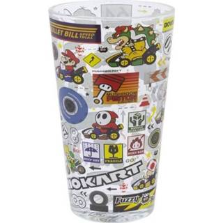 👉 Drinkglas unisex hoofdmateriaa glas meerkleurig Super Mario - Kart 5055964770617