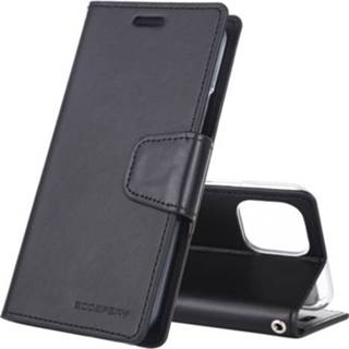 👉 Dagboek zwart active Voor iPhone 11 Pro Max 2019 MERCURY GOOSPERY SONATA Horizontale flip lederen tas met houder&kaartsleuven&portemonnee (zwart)