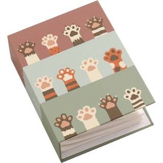 👉 Fotoalbum active 3 STUKS 6 Inch 100 Vellen 4D Interstitial Album (Cat Paw 9201-5)