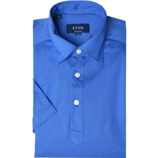 👉 Overhemd katoen l male blauw Eton Contemporary 7313581969479