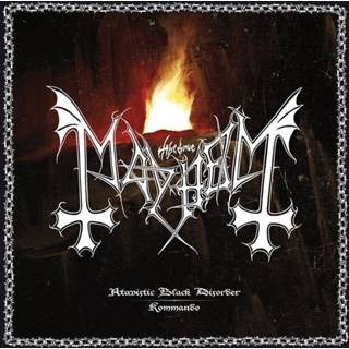 Zwart multicolor unisex Mayhem - Atavistic black disorder / Kommando CD