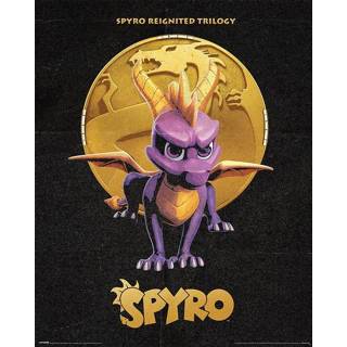 👉 Poster unisex Hoofdmateriaa Papier meerkleurig Spyro - The Dragon Golden 5050574507394