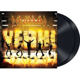 👉 Zwart unisex Def Leppard - Yeah LP