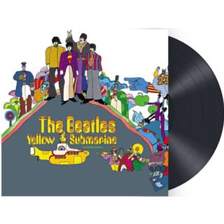 👉 Geel zwart unisex beatles Beatles, The - Yellow submarine LP