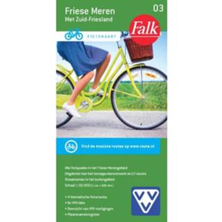 👉 Fietskaart Friese Meren - Falkplan 9789028730540