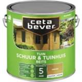 👉 Tuinhuisje transparant grenen Cetabever Schuur en Tuinhuis Beits Zijdeglans - 2,5 liter
