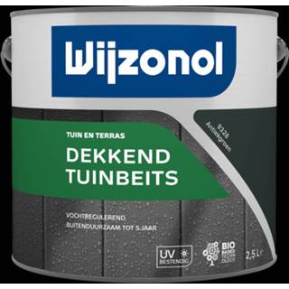 👉 Wijzonol Dekkend Tuinbeits - Antiekgroen - 2,5 liter