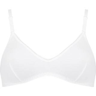 👉 Vrouwen wit Sloggi BH N 24/7 Natural Cotton - Zonder beugel 7613112876383