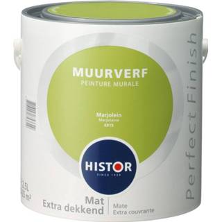 👉 Muurverf mat Histor Perfect Finish - Marjolein 2,5 liter