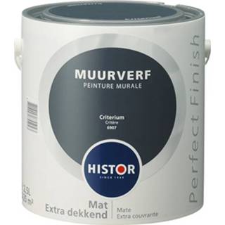 👉 Muurverf mat Histor Perfect Finish - Criterium 2,5 liter